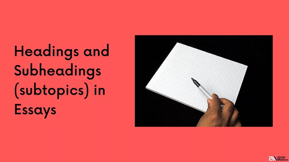 subheadings and headings in essays and academic writing